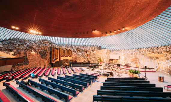 岩石教堂 Temppeliaukio Church